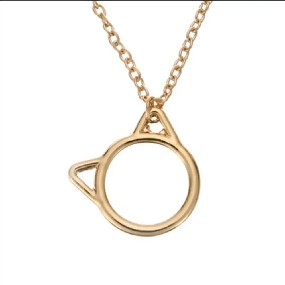 Necklace Kitty Zinc Alloy Cute Versatile Mix Match
